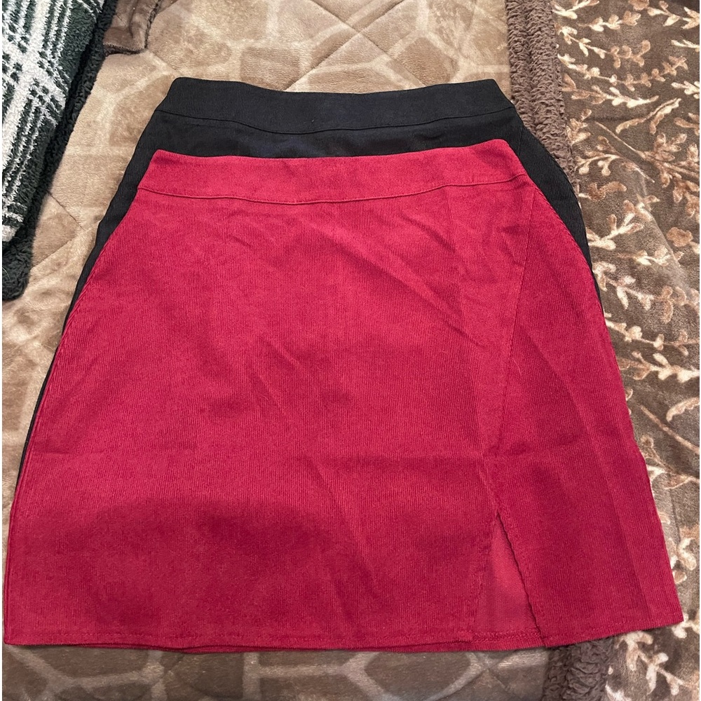 Two Women’s Zip Up Skirt